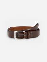 Thin curved leather belt Thin curved leather belt