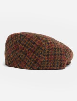 Prince of Wales check tweed newsboy beret Prince of Wales check tweed newsboy beret