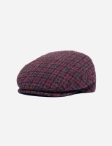 Prince of Wales check tweed newsboy beret Prince of Wales check tweed newsboy beret