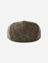 Prince of Wales check tweed newsboy beret Prince of Wales check tweed newsboy beret