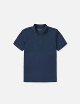 Men’s Solid Polo Neck 100% Cotton Blue Men’s Solid Polo Neck 100% Cotton Blue