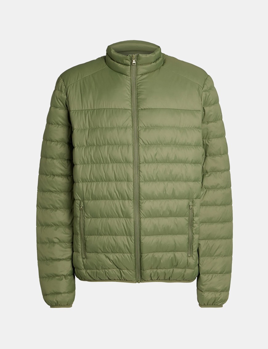 Lalight quilted straight lightweight down jacket