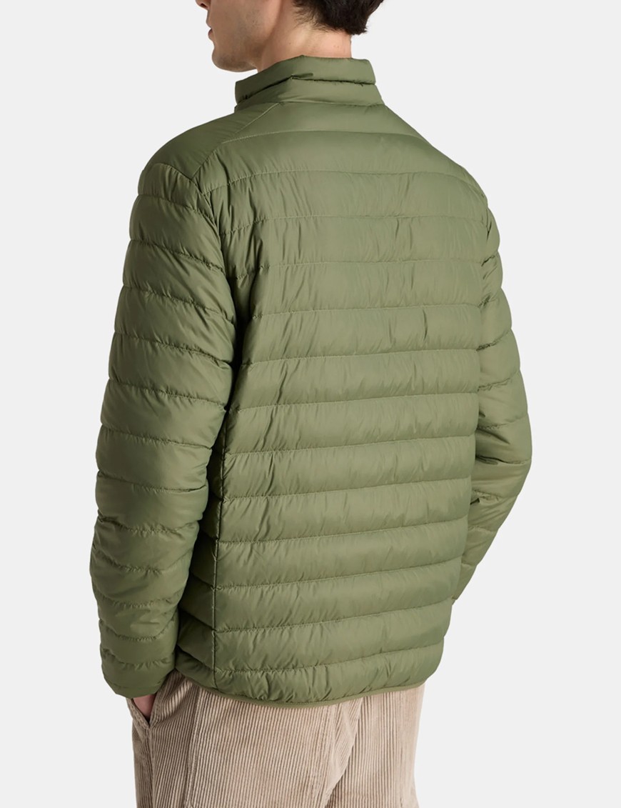 Lalight quilted straight lightweight down jacket